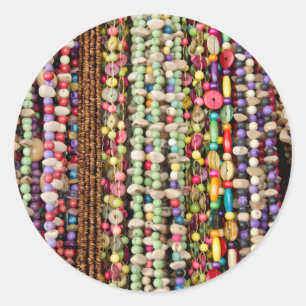 Brasilien, Amazon, Manaus. typisch brasilianisch Runder Aufkleber