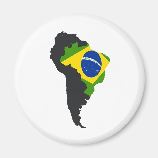Brasilien Amerika Magnet (Vorne)