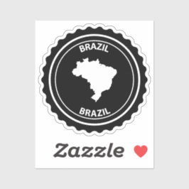 Brasilien Aufkleber