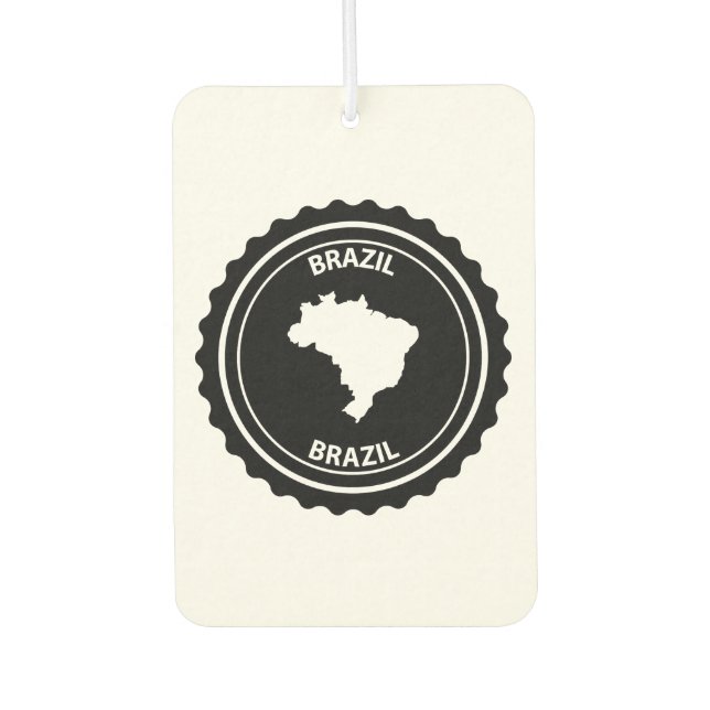 Brasilien Autolufterfrischer (Vorderseite)