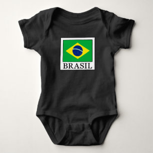 Brasilien Baby Strampler