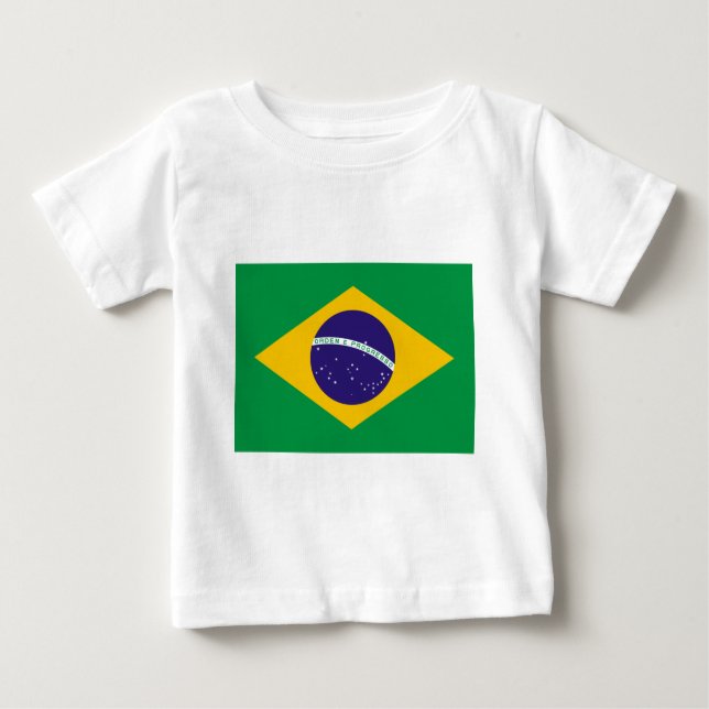 Brasilien Baby T-shirt (Vorderseite)
