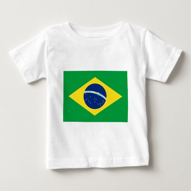 Brasilien Baby T-shirt (Vorderseite)