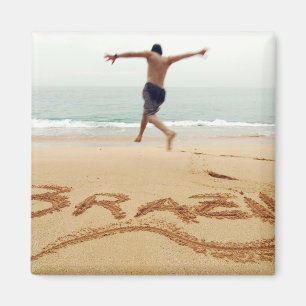 BRASILIEN Barecher mit Anzug Magnet