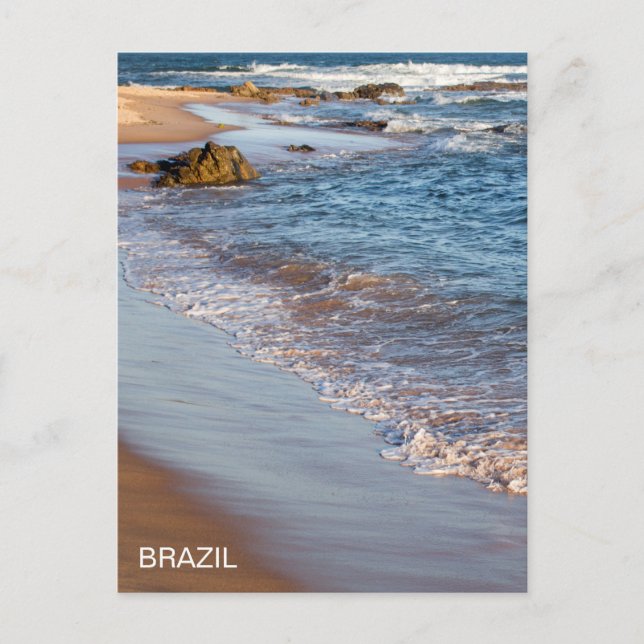 Brasilien Beach Travel Postcard Postkarte (Vorderseite)