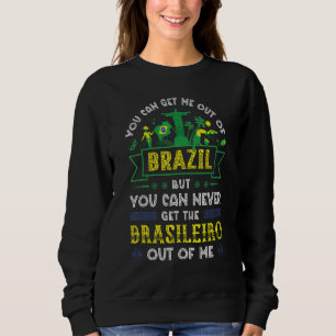 Brasilien Brasilianische Fans Brasilien Flagge Bra Sweatshirt
