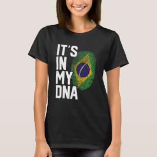 Brasilien - Brasilianisches Flaggenerbe T-Shirt