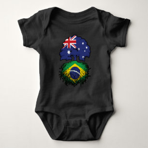 Brasilien Brasilien Australische Australische Tree Baby Strampler