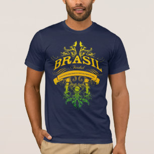 BRASILIEN - Brasilien Futebol T-Shirt