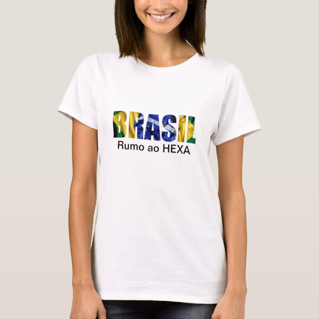 Brasilien (Brasilien) Rumo AO Hexa T-Shirt (Vorderseite)