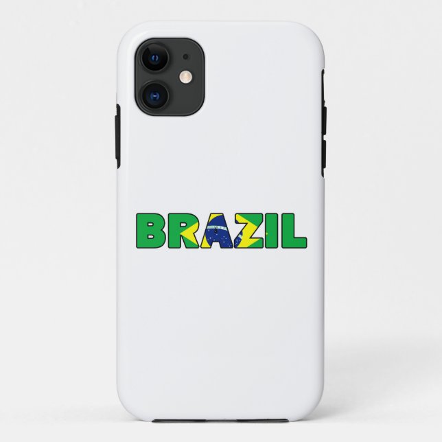 Brasilien Case-Mate iPhone Hülle (Rückseite)