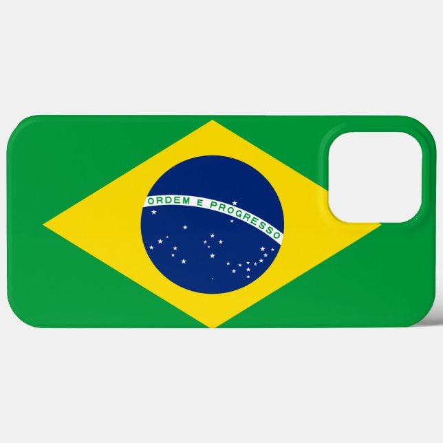 Brasilien Case-Mate iPhone Hülle (Rückseite (Horizontal))