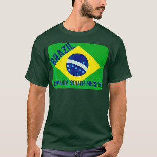 Brasilien Curitiba South LDS Mormon Mission T-Shirt