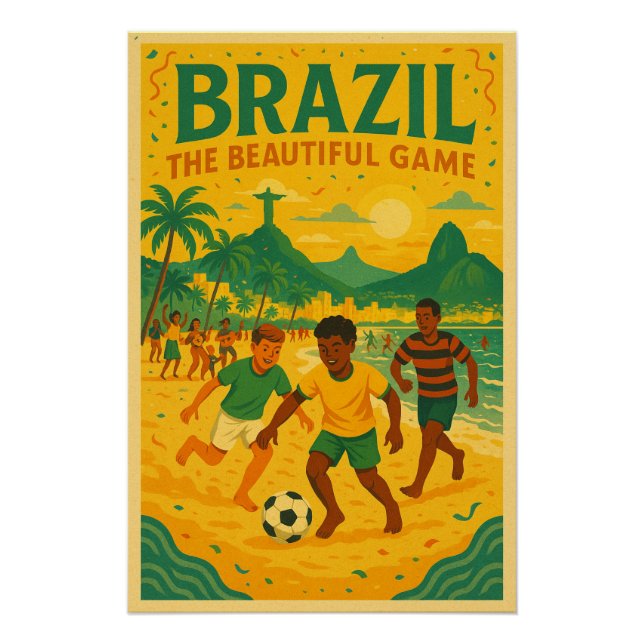 Brasilien - Das schöne Spiel Poster (Vorderseite)