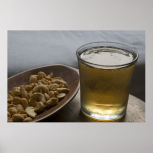 Brasilien. Ein Glas erfrischender Guarana-Energie Poster