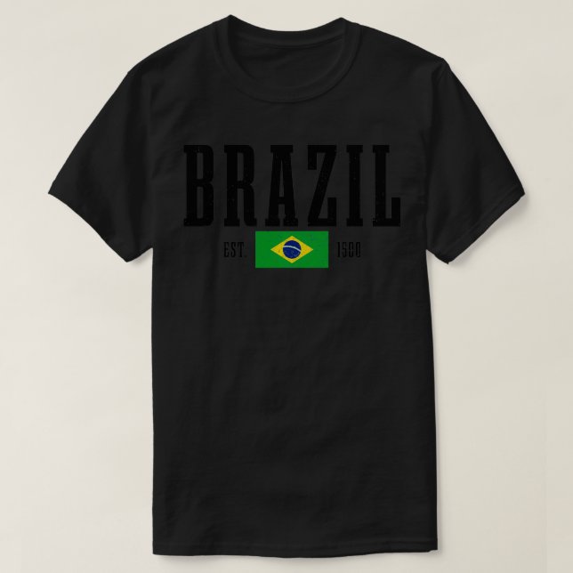 Brasilien Est T-Shirt (Design vorne)
