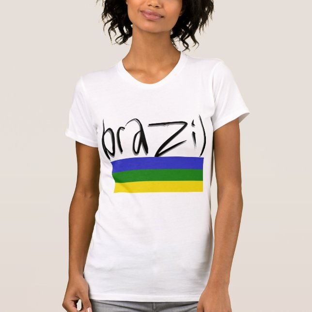 Brasilien-Farben! T-Shirt (Vorderseite)