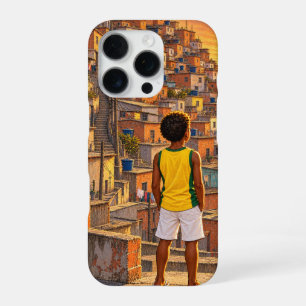 Brasilien-Favela-Handyhülle – brasilianische Stree iPhone 16 Pro Hülle