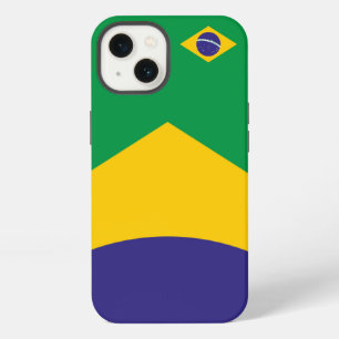 Brasilien Flag Theme iPhone 13 Hülle