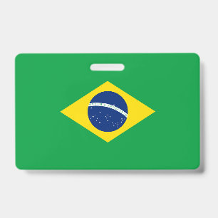 Brasilien-Flagge Ausweis