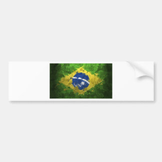 Brasilien-Flagge Autoaufkleber