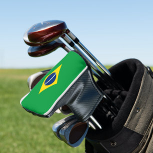 Brasilien-Flagge Golf Headcover