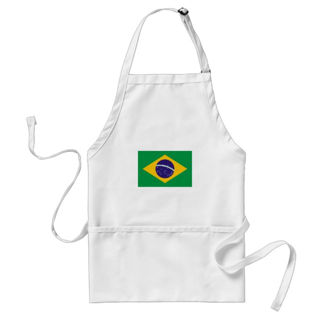 Brasilien-FLAGGE International Schürze (Vorne)