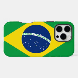 Brasilien-Flagge iPhone 16 Pro Max Hülle