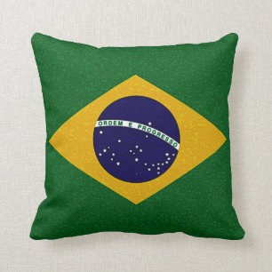 BRASILIEN-FLAGGE Kissen