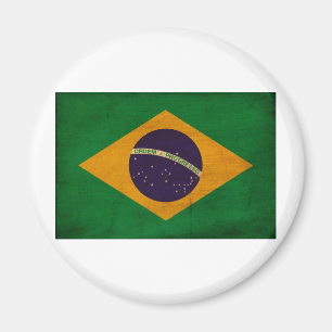 Brasilien-Flagge Magnet