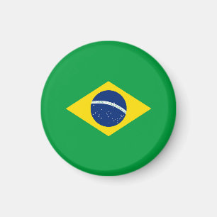 Brasilien-Flagge Magnet