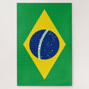 Brasilien Flagge Puzzle
