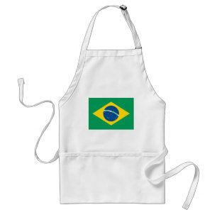 Brasilien-Flagge Schürze