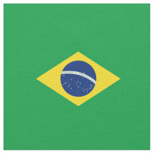 Brasilien-Flagge Stoff
