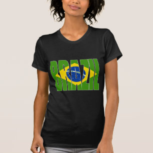 BRASILIEN-Flagge T-Shirt