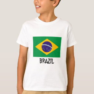 Brasilien-Flagge T-Shirt