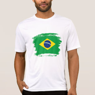 Brasilien-Flagge T-Shirt