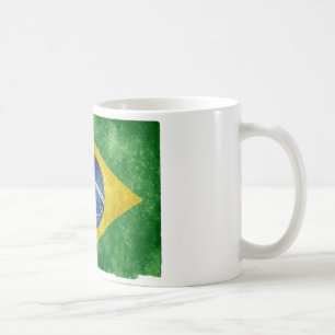 Brasilien-Flagge Tasse