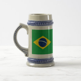 Brasilien Flagge Weltmeisterschaft 2026 Fußball Br Bierglas