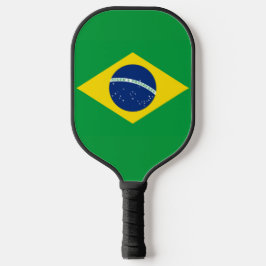 Brasilien Flagge Weltmeisterschaft 2026 Fußball Pickleball Schläger
