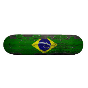 Brasilien-Flaggen-Skate-Plattform Skateboard