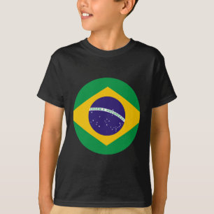 Brasilien Flaggenzirkel Das MUSEUM Zazzle T-Shirt