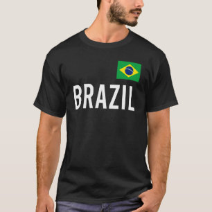 Brasilien Frauen Männer Kinder Brasilien Flagge So T-Shirt