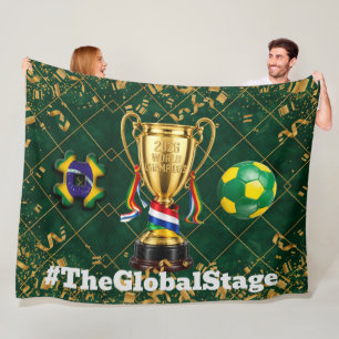 Brasilien Fußball 2026 Global Games Joga Bonito Fleecedecke