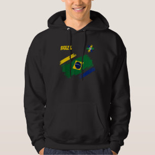 Brasilien Fußball Brasilianischer Fußball Brasilia Hoodie