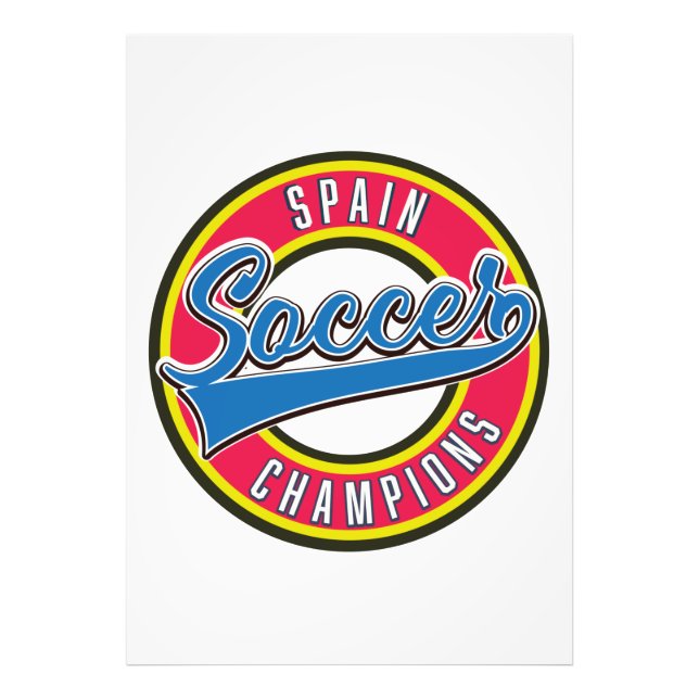 Brasilien Fußball Champions Foto Print (Vorne)