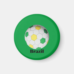 Brasilien Fußball Magnet
