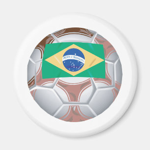 Brasilien-Fußball Magnet