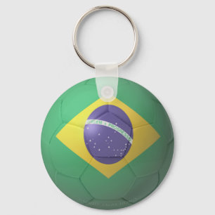 Brasilien-Fußball Schlüsselanhänger
