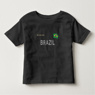 Brasilien Fußball Shirt Herz